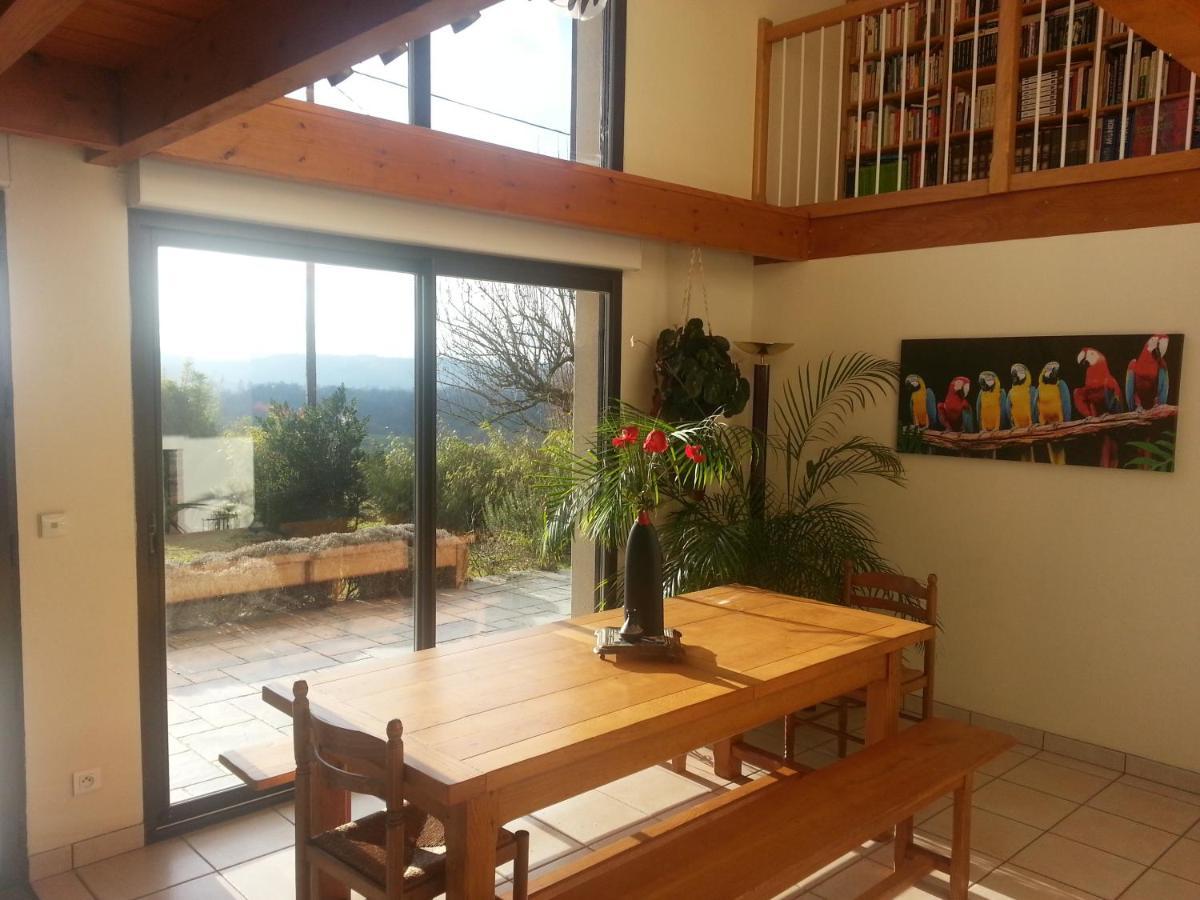 Maison Sur La Colline Cheminee Wifi Proche Thermes Aubin  Buitenkant foto